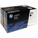 Картридж HP 53X (Q7553XD) лазерный увеличенной емкости упаковка 2 шт (2*7000 стр)