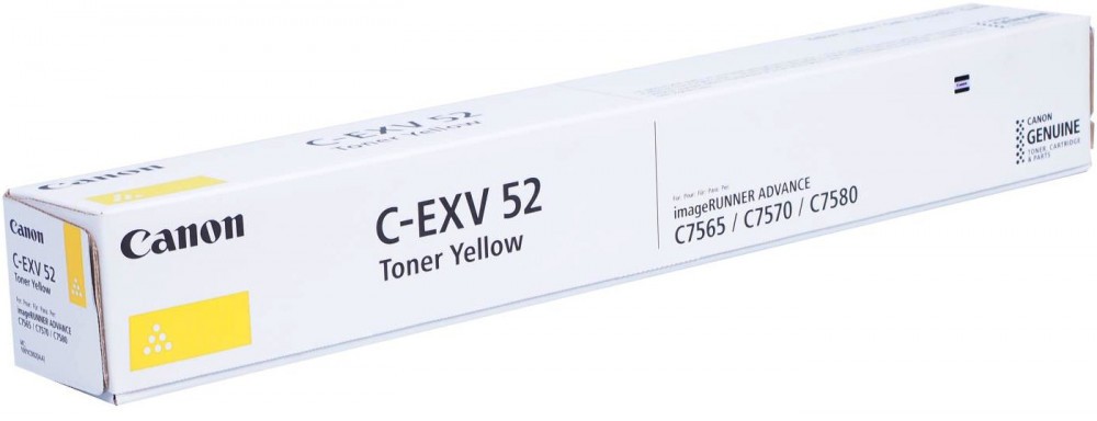 Тонер CANON C-EXV52 Y TONER  желтый