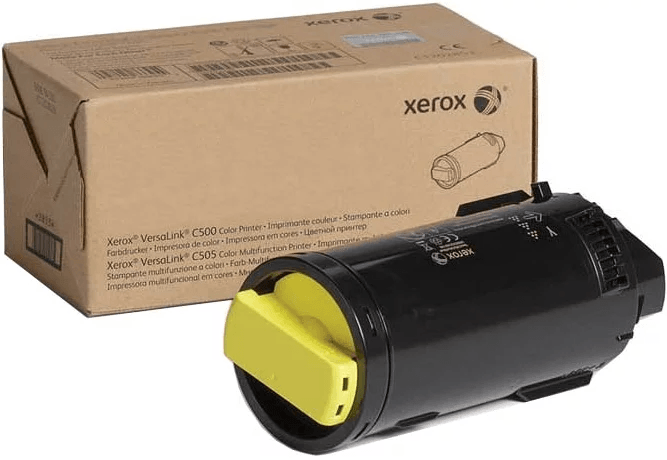Тонер-картридж XEROX VersaLink C500/C505 желтый (9,0K) (106R03886)
