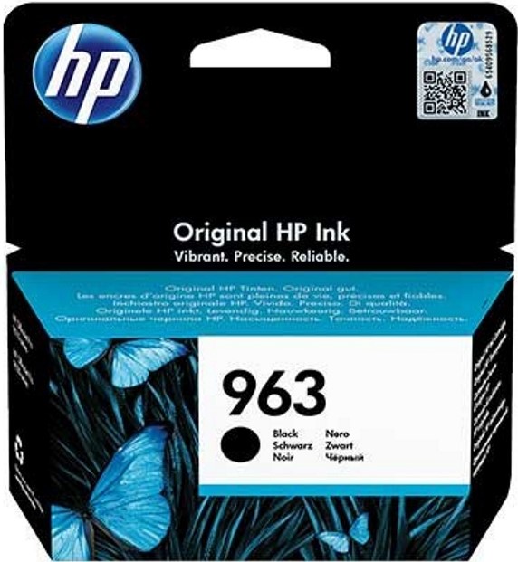 Картридж HP 963 струйный черный (1000 стр)