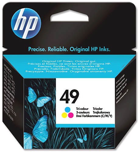 Картридж Большой Hewlett-Packard для DJ 6XX (цветной) (51649AE)