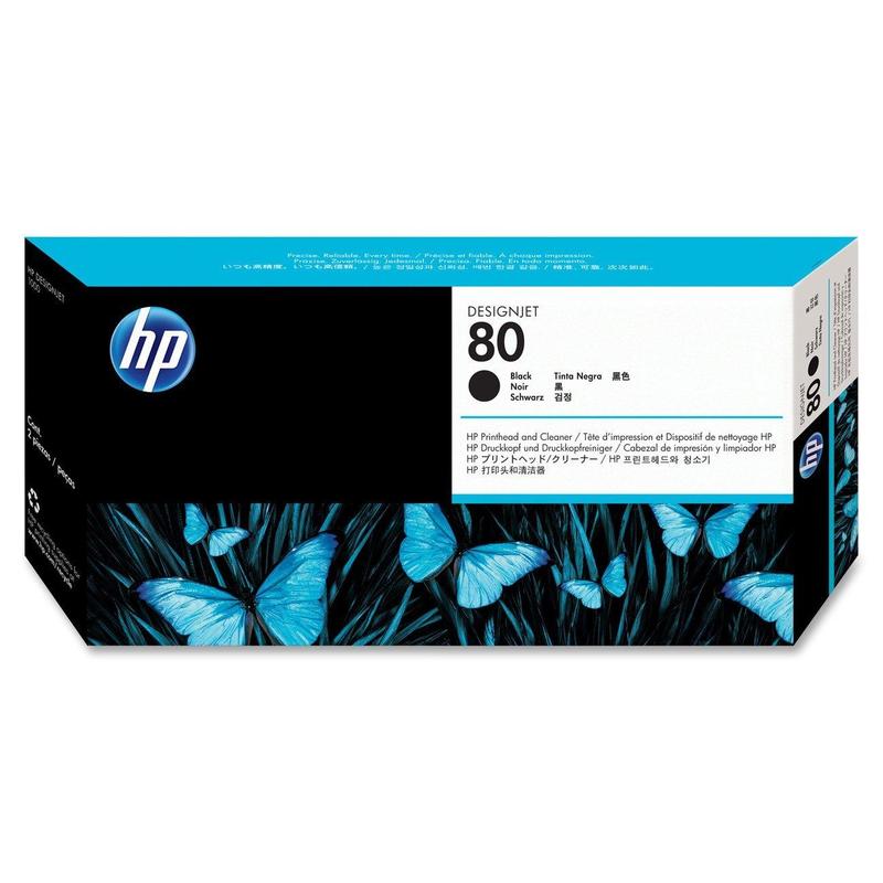 Картридж HP 80 струйный черный (350 мл)