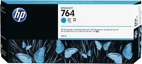 Картридж HP 764 струйный голубой (300 мл)