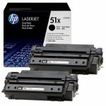 Картридж HP 51X (Q7551XD) лазерный увеличенной емкости упаковка 2 шт (2*13000 стр)