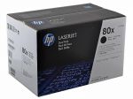 Картридж HP 80X (CF280XF) лазерный увеличенной емкости упаковка 2 шт (2*6900 стр)
