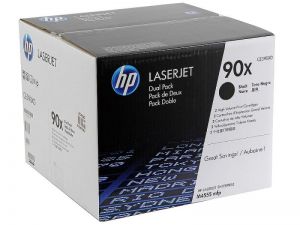Картридж HP 90X (CE390XD) лазерный увеличенной емкости упаковка 2 шт (2*24000 стр)