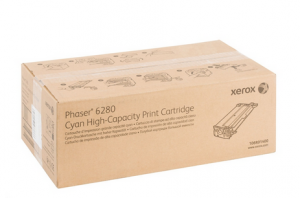 Тонер-картридж XEROX Phaser 6280 голубой (5,9K) (106R01400)