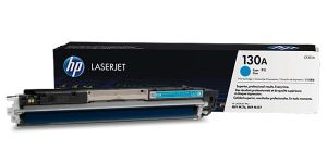 Картридж HP 130A (CF351A) лазерный голубой (1000 стр)