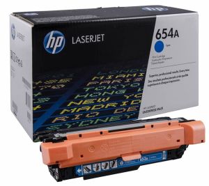 Картридж HP 654A (CF331A) лазерный голубой (15000 стр)