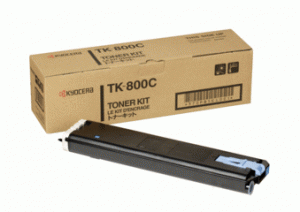 Тонер-картридж голубой Kyocera TK-800C