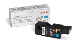 Тонер-картридж XEROX Phaser 6000/6010 голубой (1K) (106R01631)