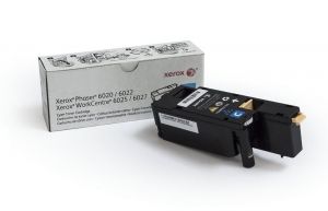 Тонер-картридж XEROX Phaser 6020/22/WC 6025/27 голубой (1K) (106R02760)