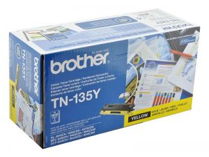 Картридж Brother TN-135Y (4000 стр.) желтый для HL-4040CN/4050CDN, DCP-9040CN, MFC-9440CN (Yellow)