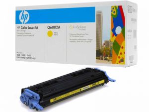 Картридж HP 124A (Q6002A) лазерный желтый (2000 стр)