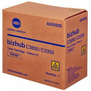 Тонер Konica-Minolta bizhub C3350/C3850 желтый TNP-48Y