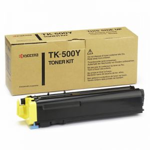Тонер-картридж желтый Kyocera TK-500Y
