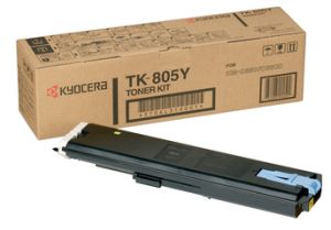Тонер-картридж желтый Kyocera TK-805Y