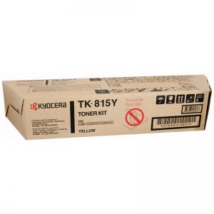 Тонер-картридж желтый Kyocera TK-815Y