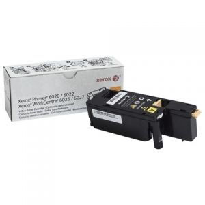 Тонер-картридж XEROX Phaser 6020/22/WC 6025/27 желтый (1K) (106R02762)