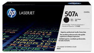 Картридж HP 507X (CE400X) лазерный черный увеличенной емкости (11000 стр)