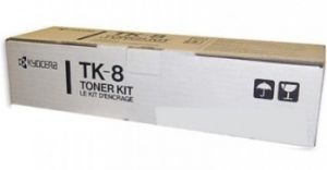 Тонер-картридж черный Kyocera TK-8