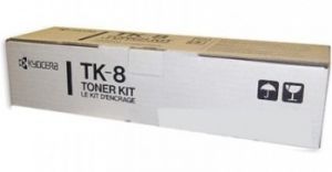 Тонер-картридж черный Kyocera TK-8