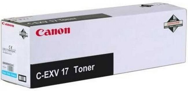 Тонер CANON C-EXV17 C голубой