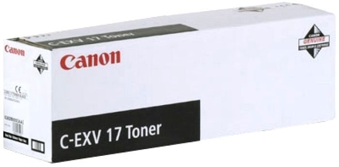 Тонер CANON C-EXV17 BK чёрный