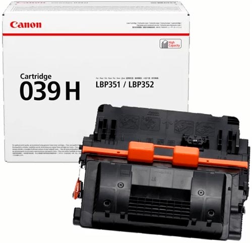 Картридж CANON 039H BK  увеличенной емкости