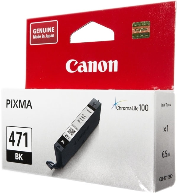 Картридж CANON CLI-471 BK чёрный