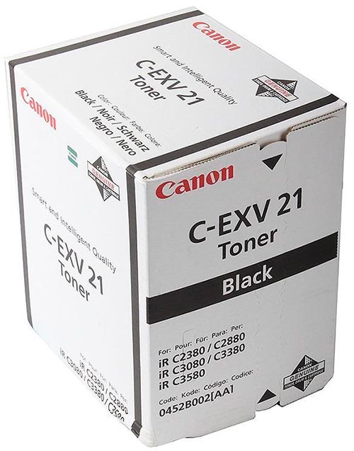 Тонер CANON C-EXV21 BK чёрный