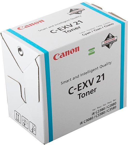 Тонер CANON C-EXV21 C голубой