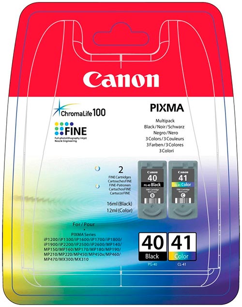 Набор картриджей CANON PG-40/CL-41