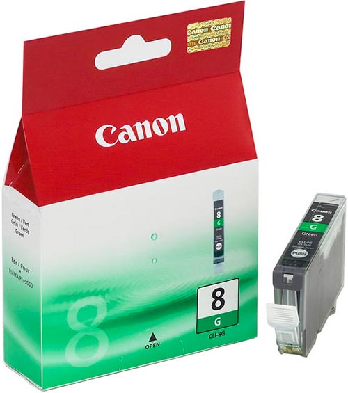 Картридж CANON CLI-8 зеленый
