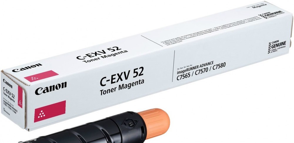 Тонер CANON C-EXV52 M TONER  пурпурный