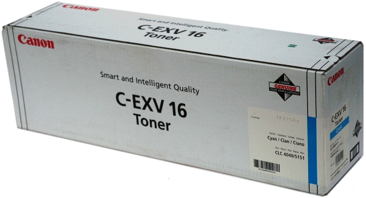 Тонер CANON C-EXV16 C голубой (1068B002)