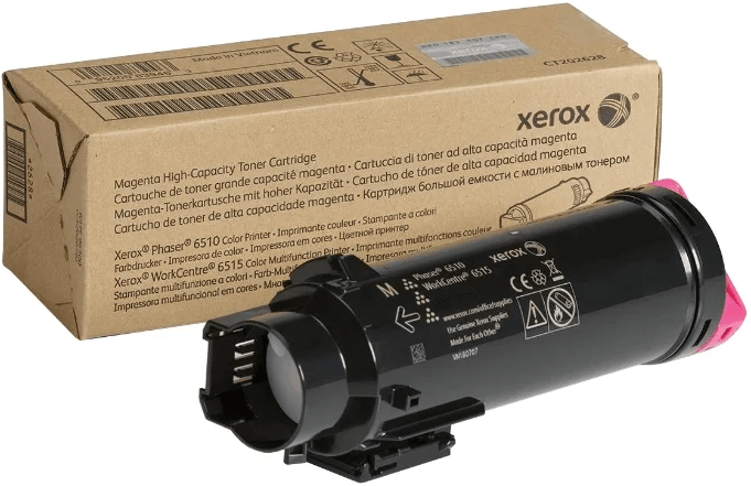 Тонер-картридж XEROX Phaser 6510/WC 6515 пурпурный (2,4K) (106R03486)