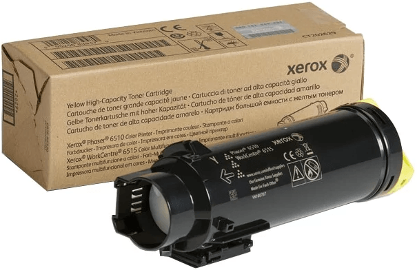 Тонер-картридж XEROX Phaser 6510/WC 6515 желтый (2,4K) (106R03487)