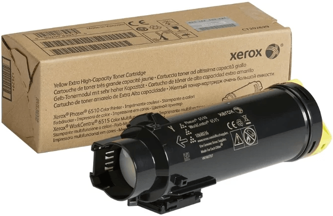 Тонер-картридж XEROX Phaser 6510/WC 6515 желтый (4,3K) (106R03695)