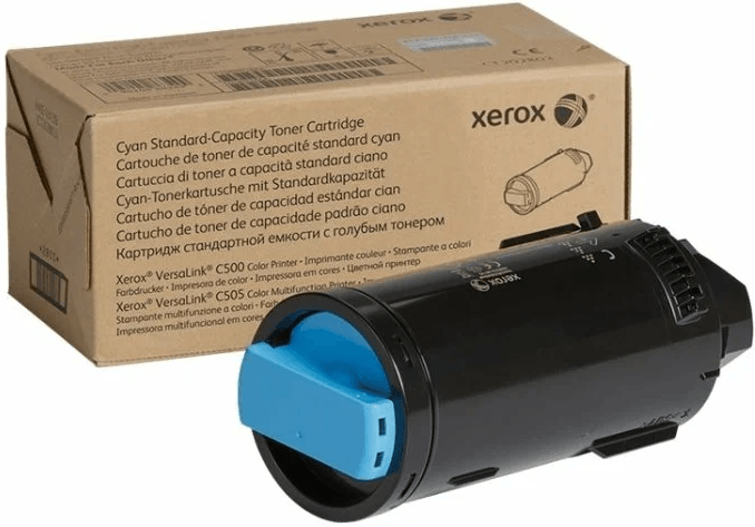 Тонер-картридж XEROX голубой (2,4K) (106R03877) (VersaLink C500/C505)