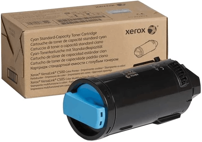 Тонер-картридж XEROX голубой (5,2K) (106R03881) (VersaLink C500/C505)