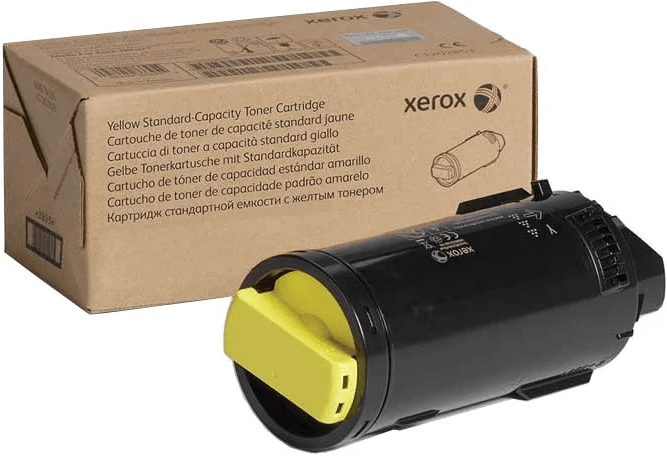 Тонер-картридж XEROX VersaLink C600/C605 желтый (10,1K) (106R03914)