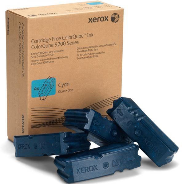 Чернила XEROX CQ 9201/9202/9203 голубые (4x9,25K) (108R00837)