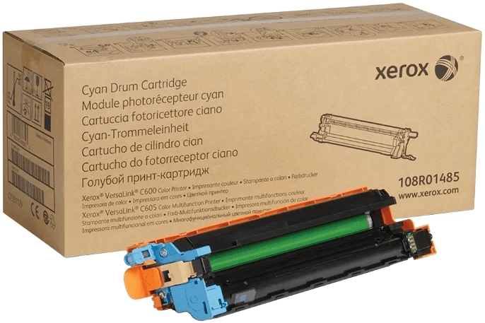 Драм-картридж XEROX VersaLink C600/C605 голубой (40K) (108R01485/108R01514)