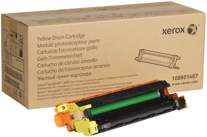 Драм-картридж XEROX VersaLink C600/C605 желтый (40K) (108R01487/108R01516)