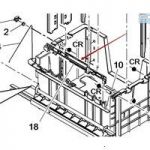 Ролик промежуточный в сборе XEROX WC 7132/5735//5945 (815E73163/815E92301)