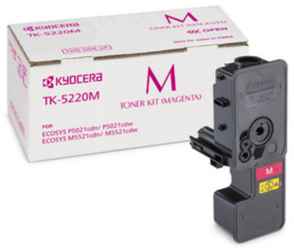 Тонер-картридж TK-5220M 1 200 стр. Magenta для P5021cdn/cdw, M5521cdn/cdw