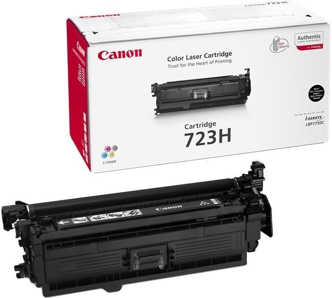 Картридж CANON 723H BK черный, увеличенной емкости (2645B002)
