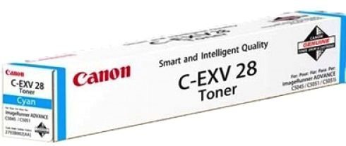 Тонер CANON C-EXV-28 C голубой