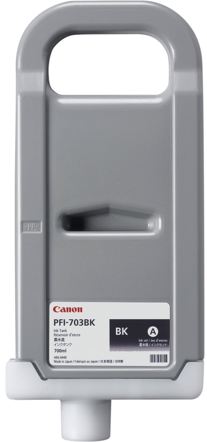 Картридж CANON PFI-703 BK черный